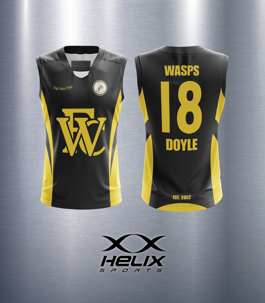 Wasps - AFL Pro Guernsey with GPS Tracker Pocket